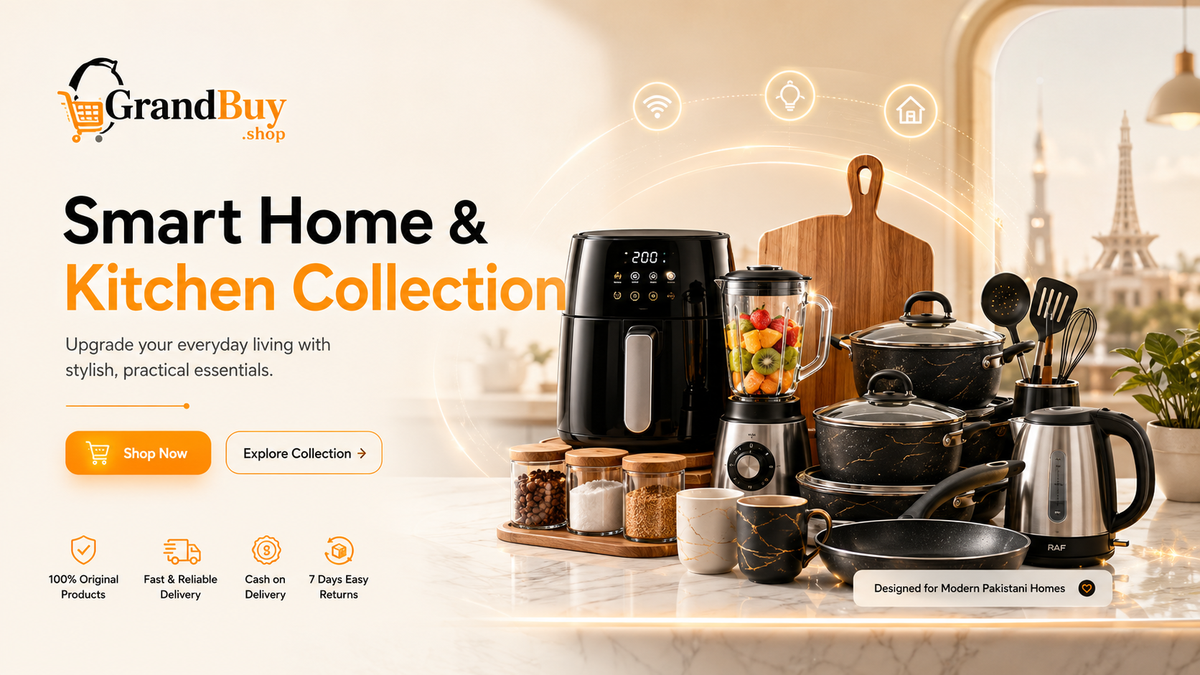 Grand Buy shop promotional banner
