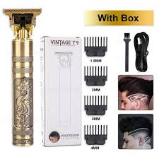 T9 Rechargeable Beard Trimmer for Men | Adjustable Blades | Vintage Precision Grooming Tool